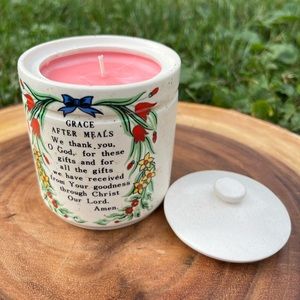 Handmade Candle in Vintage Grace Jar